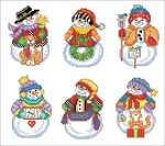 (image for) Snow Folks Ornaments
